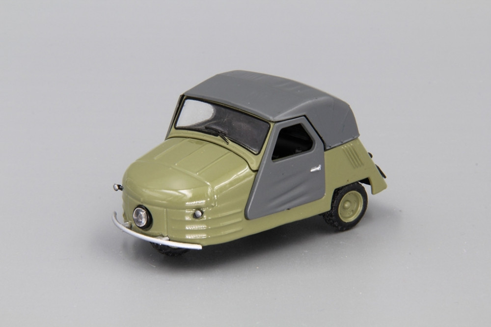 Автолегенди №40 СМЗ-С1Л брудно-зелений | Колекційна модель 1:43 | DeAgostini