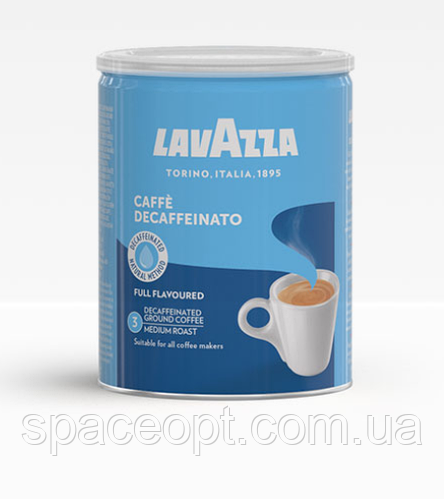 Купить Кофе молотый Lavazza Caffe Decaffeinato без кофеина 250 г в ...