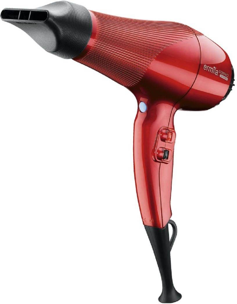 Фен для волосся Ermila Compact black 2000W Червоний