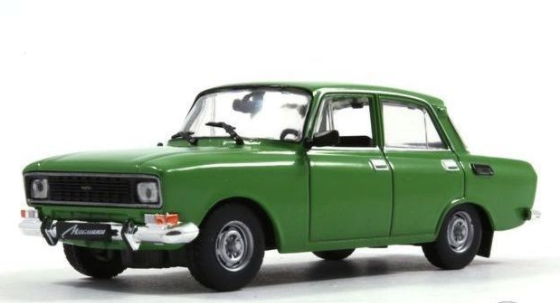 Автолегенди №27 Москвич-2140 зелений | Колекційна модель 1:43 | DeAgostini