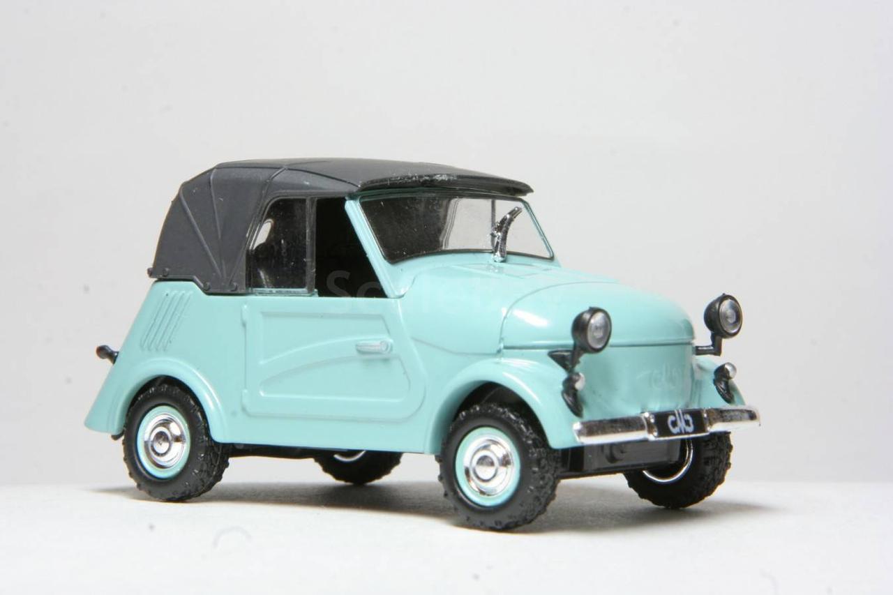 Автолегенди №24 СМЗ-С3А бірюзовий | Колекційна модель 1:43 | DeAgostini