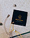 Сережки-джекеты Веселка+Хмара, оригінальні подвійні сережки-гвоздики, срібне покриття 925 проби, 20*10 мм, фото 6