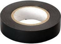 Ізострічка вогнестійка ПВХ 20м Чорна 0.13х19мм ENERGIO 50101