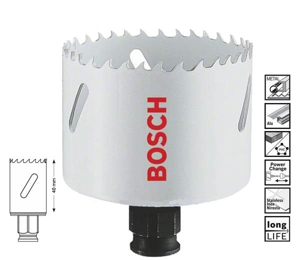 Коронка Bosch HSS-Bimetall 152мм