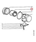Повітряний фільтр на Fiat Ducato 280, 290, Peugeot J5, Citroen C25 (1982-1994), 71754225, 1444EX, фото 4