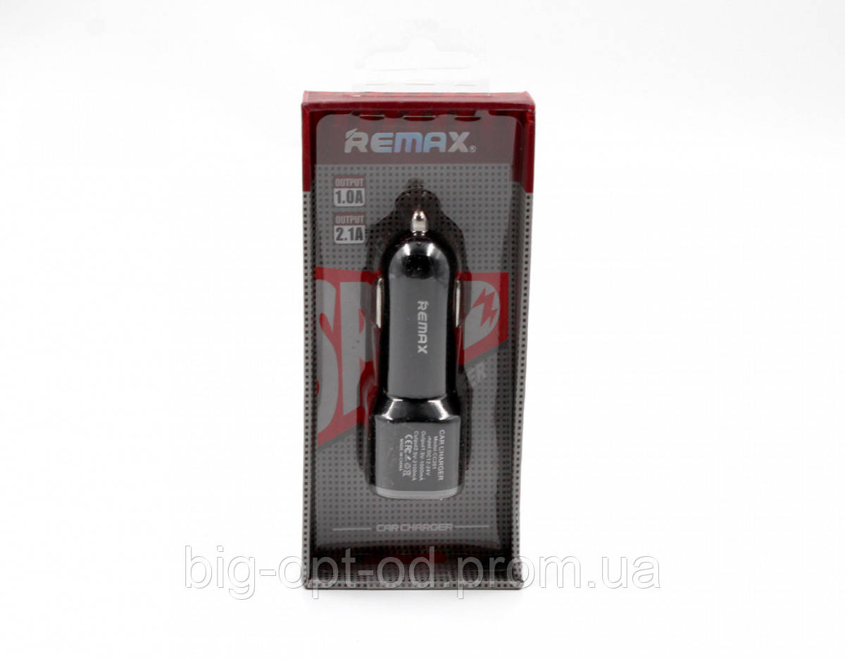 Адаптер CAR (АВТОМОБІЛЬНИЙ) 2 USB Remax