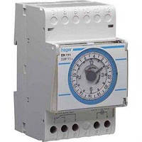 Таймер аналоговий добовий 16А, 1 перем.контакт, запас ходу 200 год. Hager