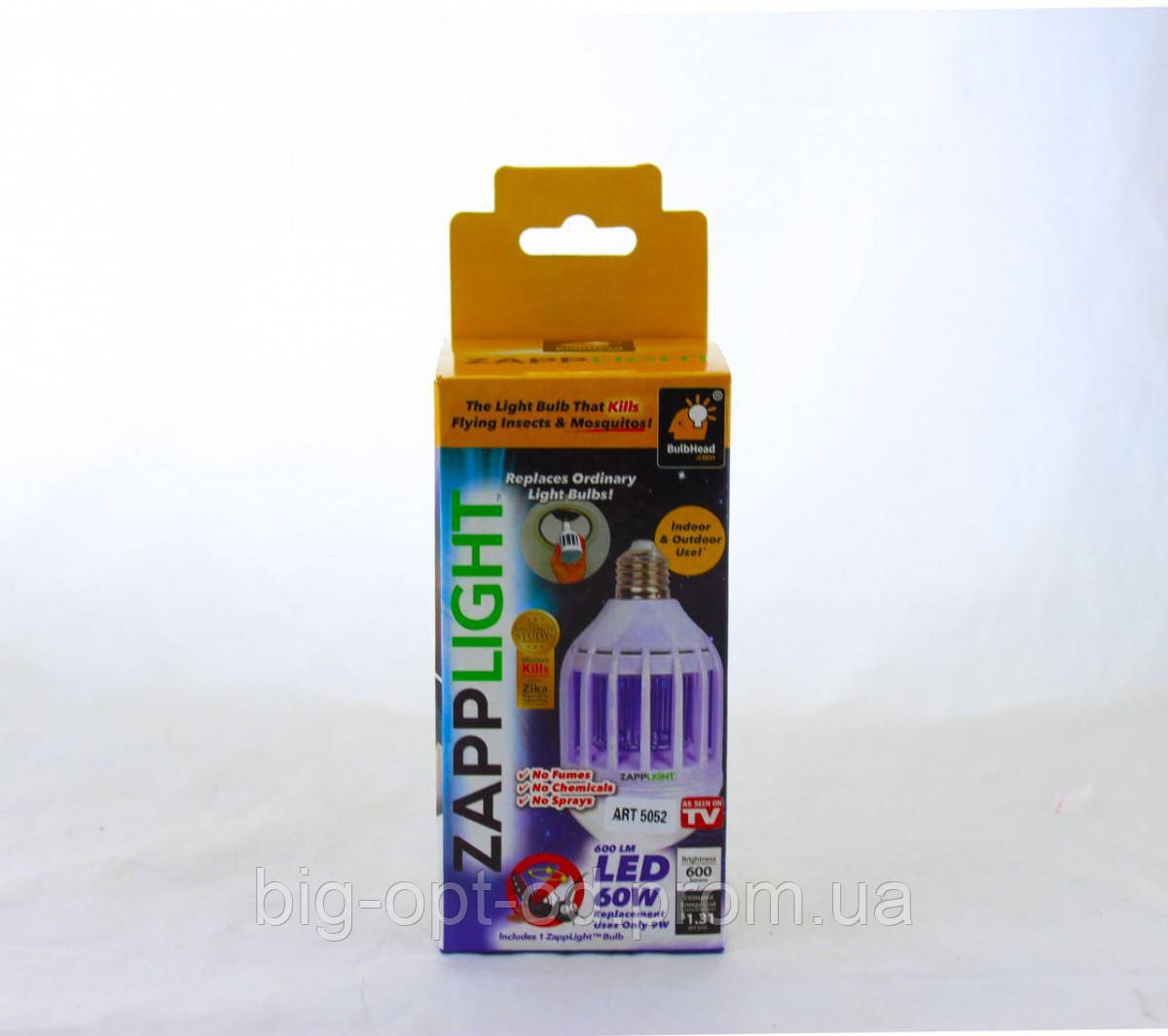 Лампочка відлякувач від комарів zapplight
