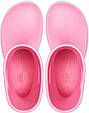 Чоботи Kids' Crocban Rain Boot Рожевого кольору, фото 3