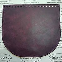 Клапан сумки. Колір Бордо.