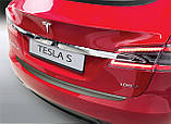 Пластикова накладка заднього бампера  для Tesla model S 2012+, фото 2