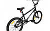 Трюковий велосипед CROSSRIDE FREESTYLE ST BMX 20» Чорно-зелений, фото 4