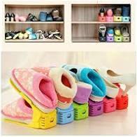 Органайзер для взуття Shoe Slotz - подвійні стійки для взуття 6 ШТ