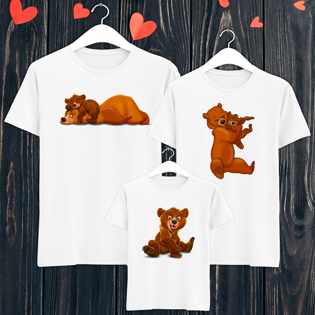 Футболки Фемілі Лук Family для всієї родини "Братець ведмежа" Push IT