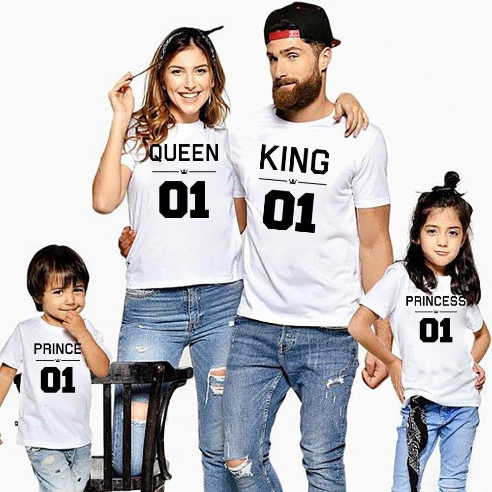 Футболки Фемілі Лук Family для всієї родини. King, Queen, Prince і princess Push IT