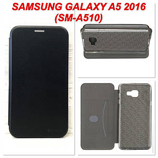 Чохол-книжка G-Case для Samsung Galaxy A5 2016 (A510) (Black), фото 2
