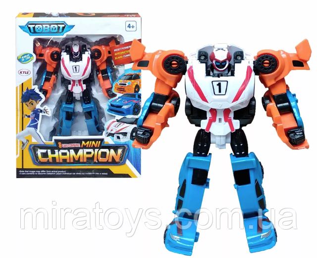 Трансформер Тобот Тритан Чемпіон міні 4 в 1 TOBOT TRITAN CHAMPION 