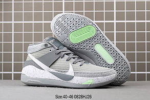 Nike KD13 сірі чоловічі баскетбольні кросівки