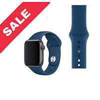Браслет силікований для Apple watch 42 mm Dark Blue