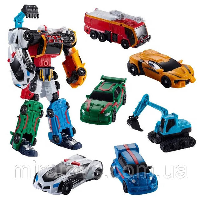 Трансформер Тобот Магма 6 (Robot Magma 6) 7 в 1 
