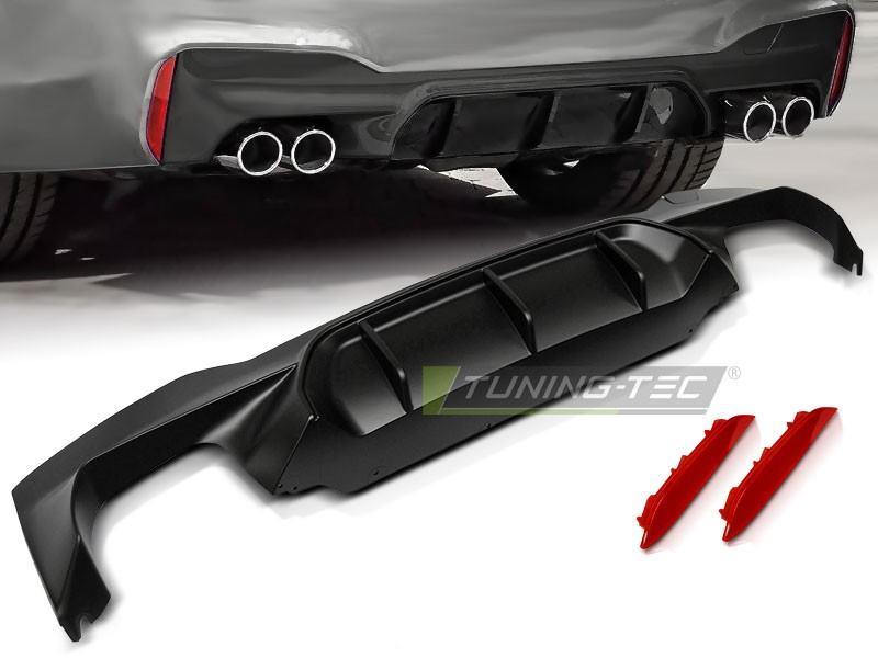 Дифузор BMW G30 стиль M5 F90 спідниця заднього бампера