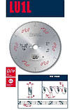 Freud LU1L 0100 250х3,0х30 z=100 G3, чистий різ, високоточні дискові пили для МДФ, деревини, HPL, фото 5