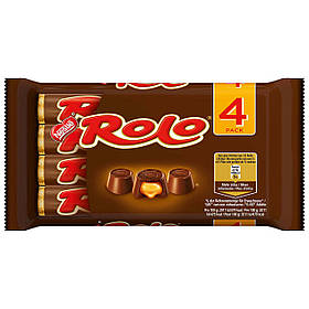 Шоколадні цукерки Rolo 4 Pack 166 g