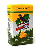 Чай мате (матэ) Yerba mate Pajarito Mento Lemon 500g