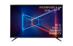 Сучасний телевізор Sharp 24" Smart-TV/Full HD/DVB-T2/USB