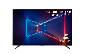 Сучасний телевізор Sharp 42" FullHD/DVB-T2/USB