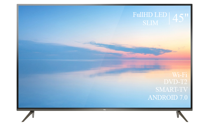 Сучасний телевізор TCL 50" Smart-TV/DVB-T2/USB АДАПТИВНИЙ UHD,4K/Android 13.0