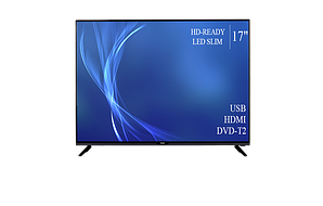 Сучасний телевізор Bravis 17" HD-Ready/DVB-T2/USB