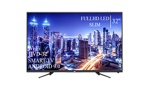 Сучасний телевізор JVC 32" Smart-TV+Full HD DVB-T2+USB Android 9.0