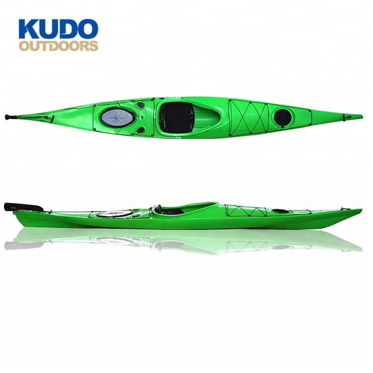 Каяк Kudooutdoors Adventure Single Seat 455 x 55 x 36 - одномісний морський Sit-in каяк
