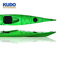 Каяк Kudooutdoors Adventure Single Seat 455 x 55 x 36 - одномісний морський Sit-in каяк, фото 3