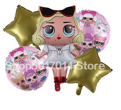 Набір фольгованих куль LOL Монро