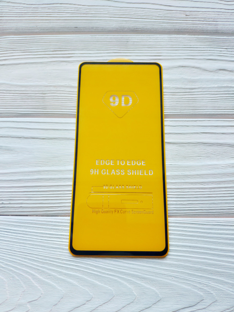 Захисне скло 9D для Xiaomi Redmi Note 9S / Note 9 Pro Full Glue Чорне