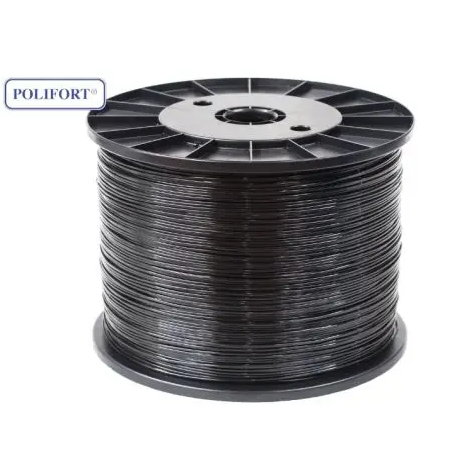 Агрошпалера  POLIFORT чорна Товщина 2,6 мм, бухта 1400 м