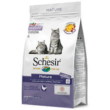 Сухий корм для котів Schesir (Шезир) Cat Mature з куркою, 400 г