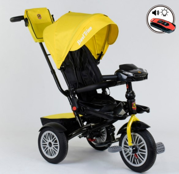 Велосипед Best Trike 9288 В — 4835 поворотне сидіння, складане кермо, російське озвучування, пульт СВЕТ І ЗВУК