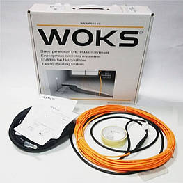 Електричний тепла підлога тонкий кабель Woks-10 1140 Вт 115м (двожильний)