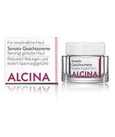 Крем для лица для чувствительной кожи Alcina Sensitive Facial Cream 50 мл