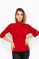 Женский свитер водолазка F&K красный