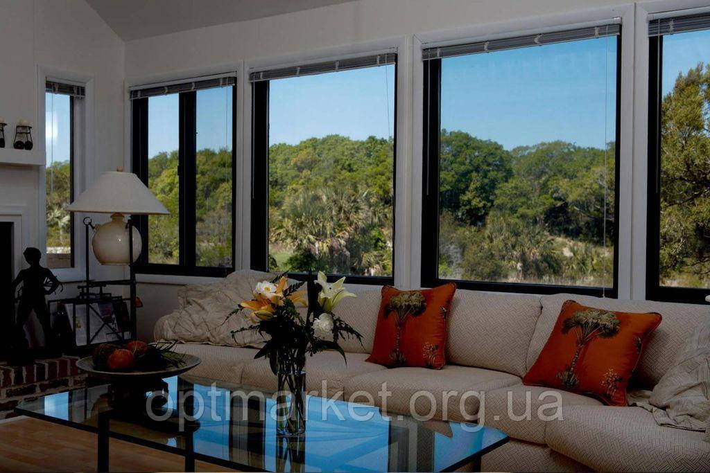 Сонцезахисна дзеркальна плівка для вікон із затемненням до 70% (розмір 0,7х8 метрів), Original, фото 1