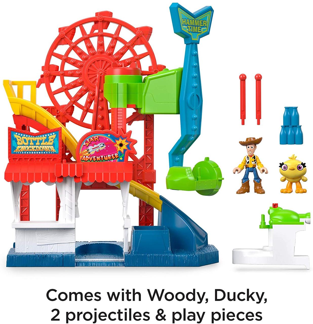Ігровий набір Карнавал Історія іграшок 4 Еко упаковка Fisher-Price Toy Story 4 Carnival Playset GHL53