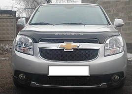 Дефлектор капоту, мухобойка Chevrolet Orlando 2010-2018