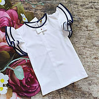 Шкільна блуза з коротким рукавом для дівчинки "Діана" 116-152р