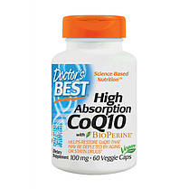 Коензим Q10 High Absorption CoQ10 100 mg 60 капс гел, фото 2