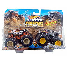 Набір позашляховиків Hot Wheels monster jam trucks Safari vs Wild Streak gigant wheels