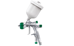 Фарбопульт пневматичний тип HVLP верхній пластиковий бачок, діаметр форсунки — 2 мм Shine-MINI — 1.2 ITALCO